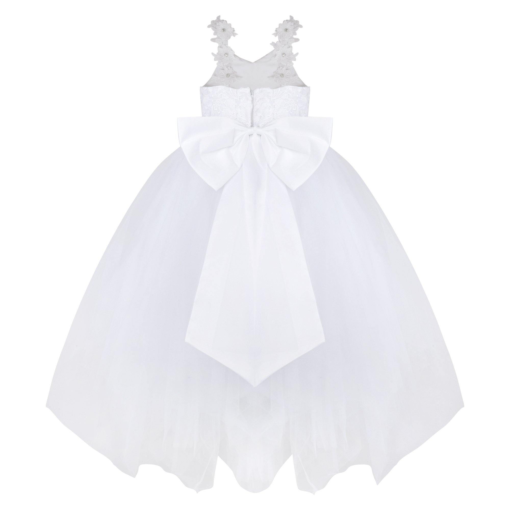 Baby girl best sale white princess dress