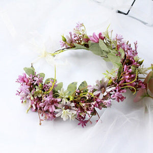 Lilac Head Garland