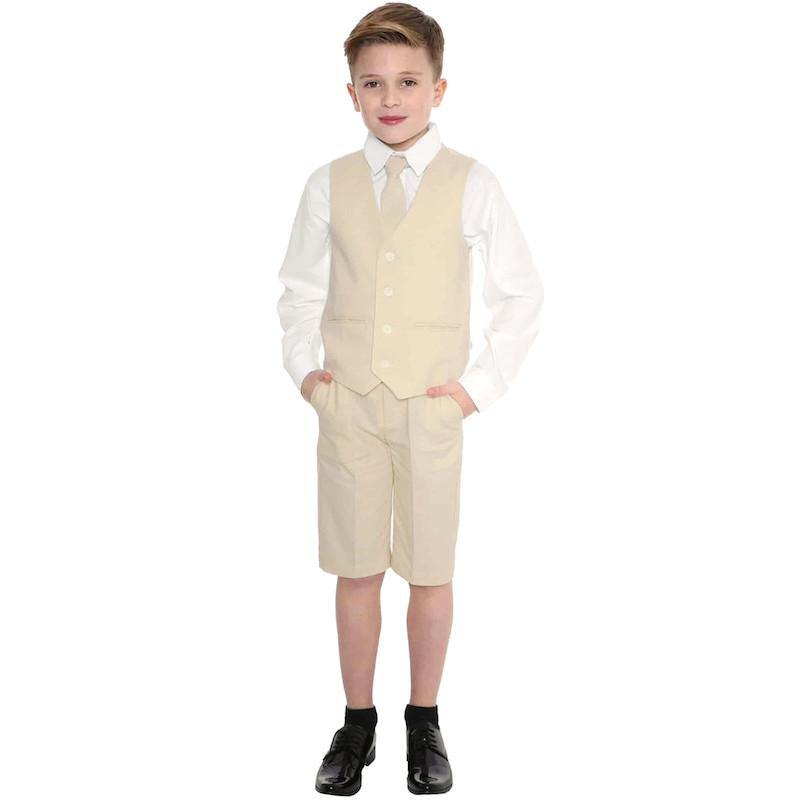 Ivory Cream Linen Theo Suit
