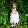 Baby-Bohemian-Spirit-Kleid – ärmellos – Weiß 