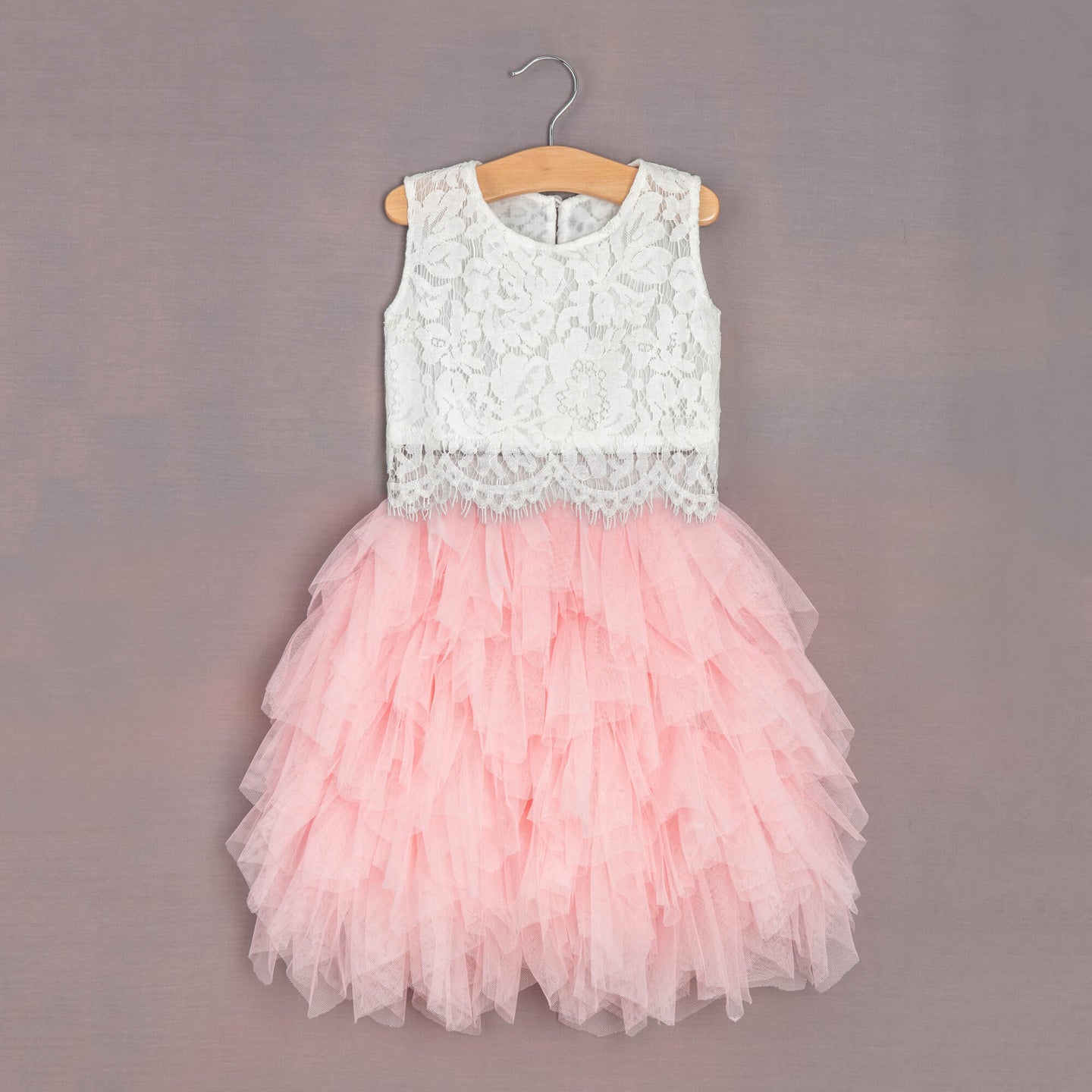 skirt and top hanging up 