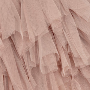 close up of tulle and colour