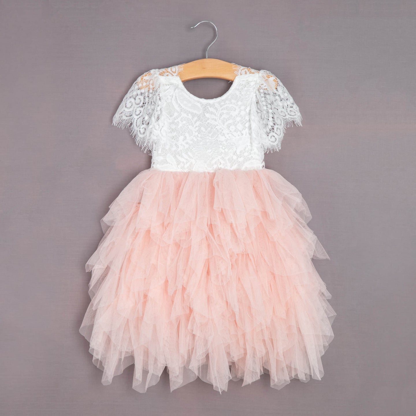 Blush Princess Flutter Dress