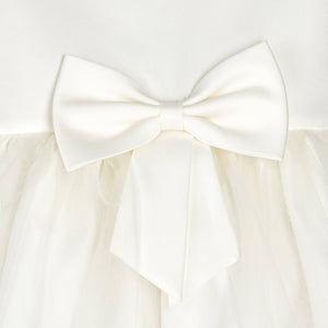 bow detail on dress