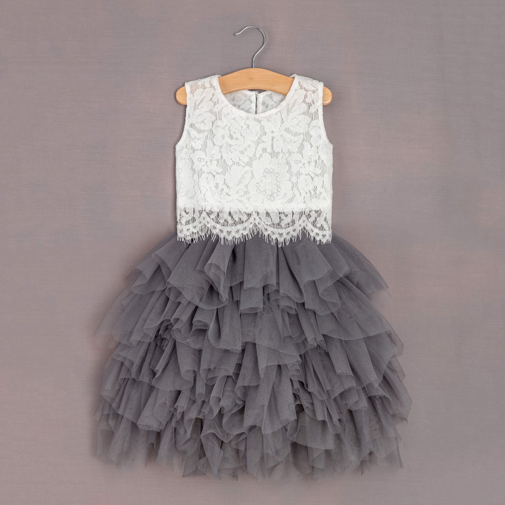 Opheila Couture Grey Dress