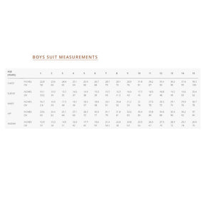 Suit measurement guide