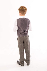 Peaky Rascals John - Grey Herringbone 4 Piece suit