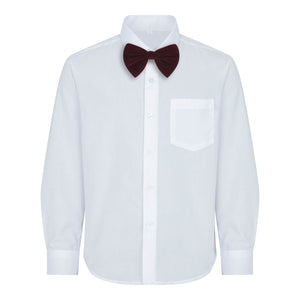  cotton shirt and bow tie