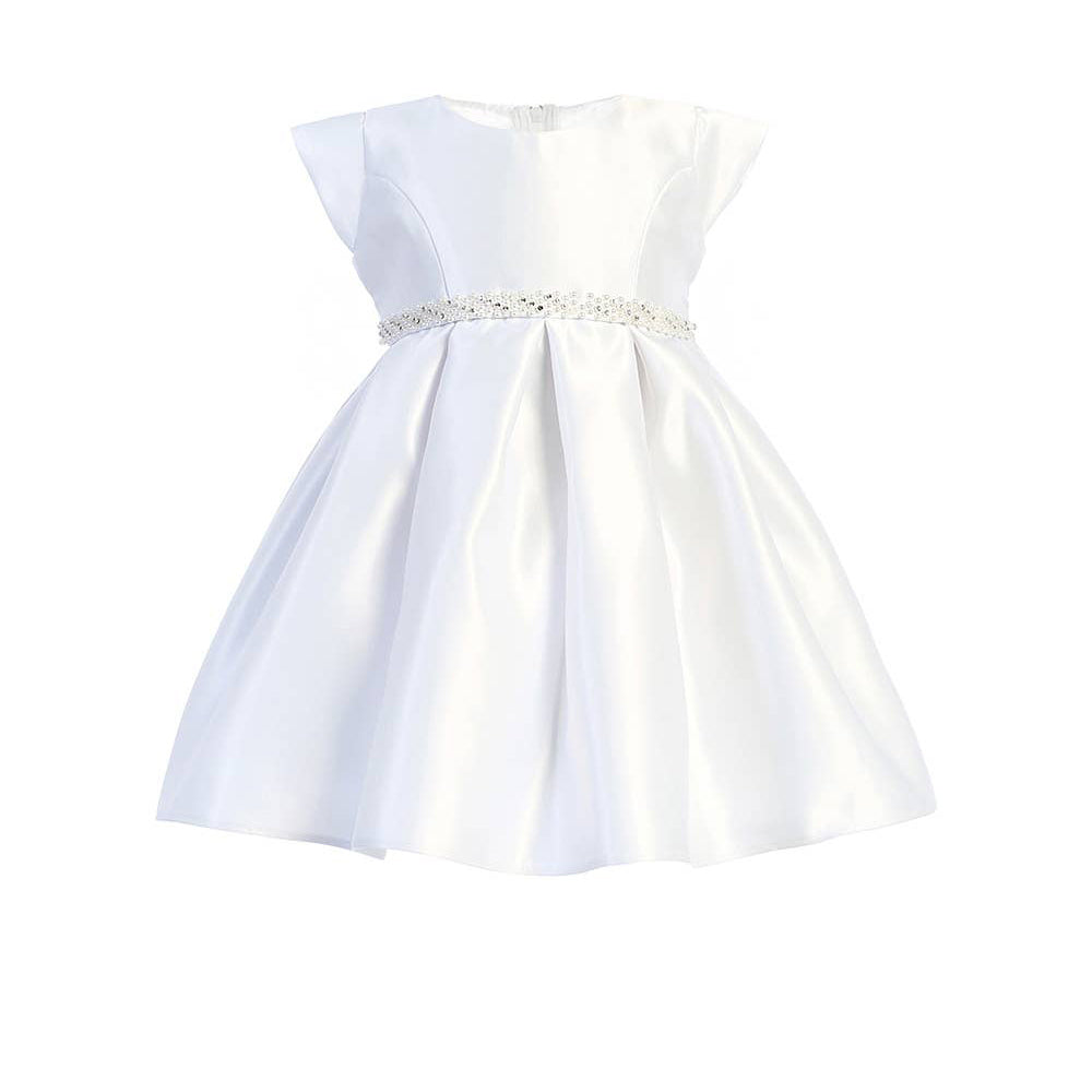 Lily-May Girls Party Dress White UK Flower Girl Boutique