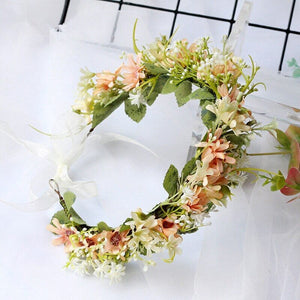 girls head garland