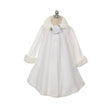 white coloured girls fleece coat