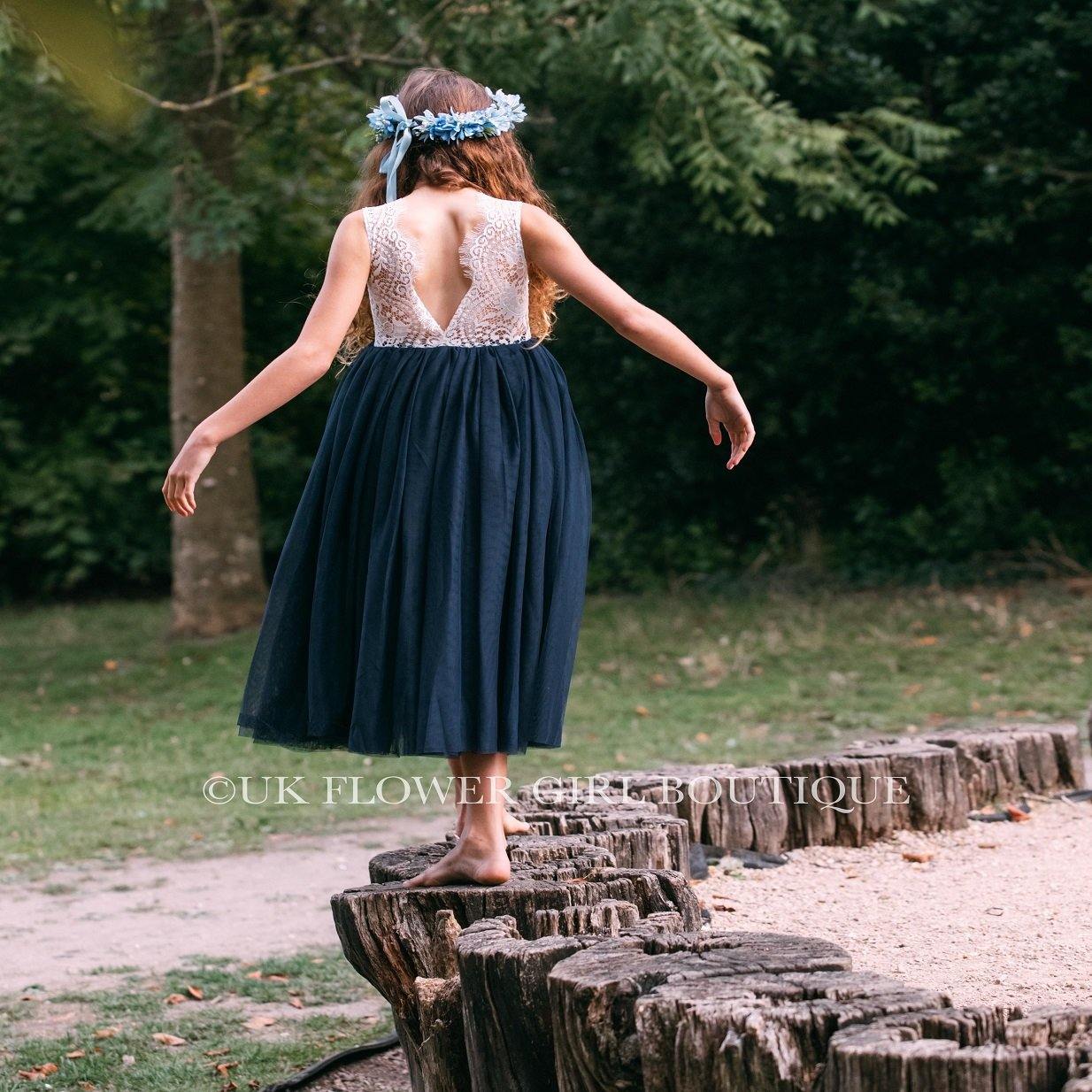 Bohemian navy outlet dress