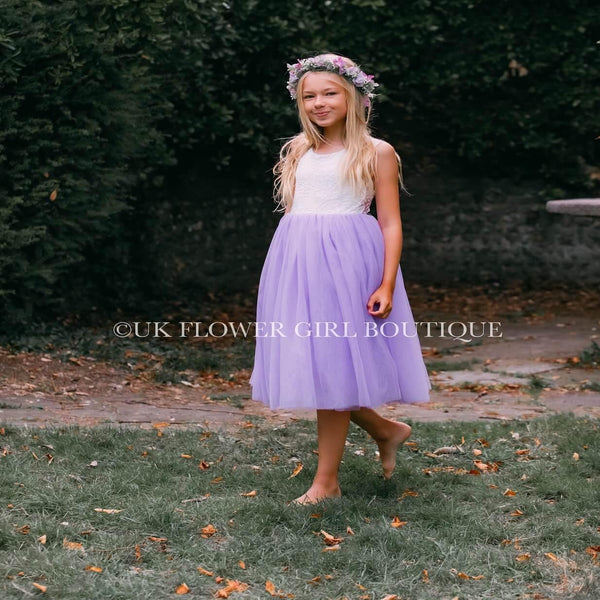 Lilac store tea dress