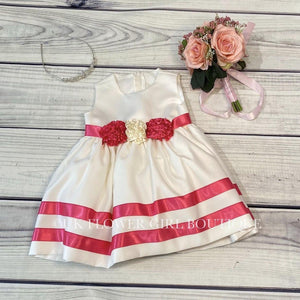 Baby Dee' Dress and Bolero - Pink - UK Flower Girl Boutique