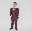 Red Wine colour Carly suit