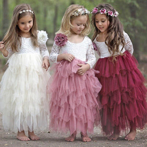 Bohemian Spirit Dress | Tea Pink | UK Flower Girl Boutique